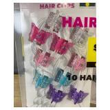 80 Hair Clips Assorted Colors - Brand New