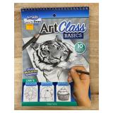 5 ArtSkills Art Class Basics Learn to Draw Books & 32 Dixon #2HB Pencils - Brand New