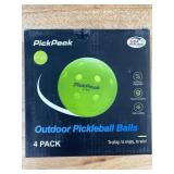 8 PickPeak P-40 Outdoor Pickleball Balls - Brand New *A