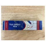 10 Jaysung Tile Grout Pen White - Brand New