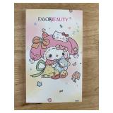 SANRIO Kuromi Cosmetic Bundle - Makeup, Perfume, Lip Balm, Hand Sanitizer, Mask, & Hair Clip - Brand New *A