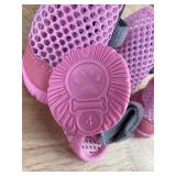 2 Loobani Artificial Dog Grass Pads & Pink Size 4 Dog Shoes - Brand New