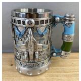 Air Force Tankard Mug Jet Plane Design - Brand New