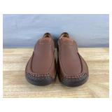Moccasin-Style Brown Loafers, Men