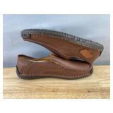 Moccasin-Style Brown Loafers, Men