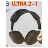 P9 Ultra 2-1 Headphones & Smart Watch - 7 Bands - Retail $149.99 - Brand New *A