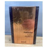 Manasik Oud Amber Gold Eau de Parfum - 100 ml / 3.3 oz - Brand New *A