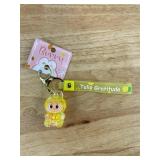 4 Bubble Bunny Keychains - Brand New *A