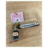 4 Bubble Bunny Keychains - Brand New *A