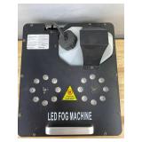 Fog Machine 2000W 8&8LED Double Spray - Adjustable Fog with LED Lights *A