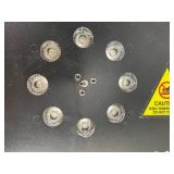 Fog Machine 2000W 8&8LED Double Spray - Adjustable Fog with LED Lights *A