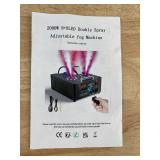 Fog Machine 2000W 8&8LED Double Spray - Adjustable Fog with LED Lights *A