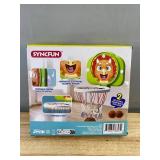 SyncFun Toddler Mini Basketball Hoop Dino - Illuminated - Brand New *A