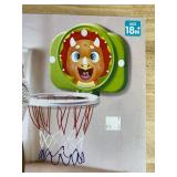 SyncFun Toddler Mini Basketball Hoop Dino - Illuminated - Brand New *A