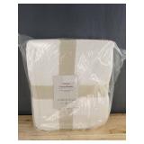 Threshold Cotton Blanket Full/Queen White - Brand New *A