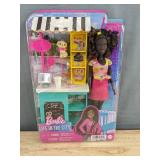 Barbie Life in the City Café Playset - Brand New *A
