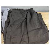 4 Elastic Men's Large Drawstring Waist Pants - Gray/Black/Tan/Dark Gray - Brand New
