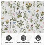 Artoid Mode Wild Floral Antique Herbs Area Rug 5 x 7 ft - Brand New *A