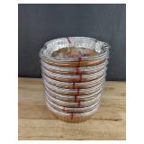 18 handi-foil Pumpkin Pan & Lids - Brand New