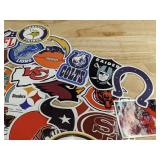 50 NFL Football Team Stickers - Brand New
