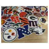 50 NFL Football Team Stickers - Brand New