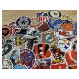 50 NFL Football Team Stickers - Brand New