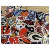 50 NFL Football Team Stickers - Brand New