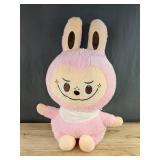 Large Bunny Theme Plush With Zippered Blanket Inside - Brand New *A
