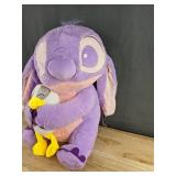 17" Stitch Stuffy With Blanket Purple - Brand New *A