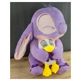 17" Stitch Stuffy With Blanket Purple - Brand New *A