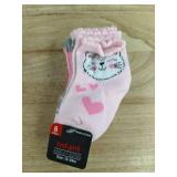 12 Pairs Girls No-Show Socks & Hair Accessories, 12 Pairs Infant Anklet Socks, Women's Gripper Socks - Brand New