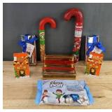Hershey's Kisses, Reese's Pieces & Warheads Holiday Candy Gift Set - Brand New