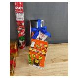 Hershey's Kisses, Reese's Pieces & Warheads Holiday Candy Gift Set - Brand New