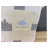 2 Cloud Island Jersey Crib Fitted Sheets 100% Cotton - Brand New *A