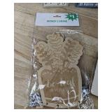 Wooden Decor: Frames & Wind Chimes, Pumpkin Garland & Garden Tool - Brand New