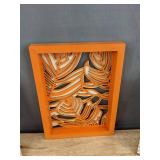 Wooden Decor: Frames & Wind Chimes, Pumpkin Garland & Garden Tool - Brand New