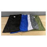 5 Men's Long Sleeve Shirts Size L - Green, Black, Blue, Grey, White - Brand New