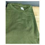 5 Men's Long Sleeve Shirts Size L - Green, Black, Blue, Grey, White - Brand New