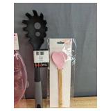 Kitchen Accessories: Egg Keeper & Biscuit Cutters, Grill Brush, Etc. - Brand New