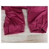 Jogging Set Hoodie & Elastic Drawstring Waist Pants Men's Size 3XL Maroon - Brand New