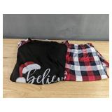 Cutematchy Believe Men's Long Sleeve Pajama Set Size Large - Brand New