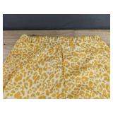 Yellow Jogging Set Zip-Up Hoodie & Elastic Waist Bell-Bottom Pants Women's Size Large - Brand New *A