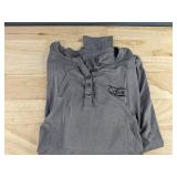 3 Calvin Women's Long Sleeve Tops, Size Large, Gray/White/Black - Brand New