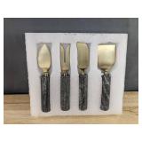 4 Threshold Cheese Knives & 5 Sets of Chopsticks & 18 Silicone Straws - Brand New *A