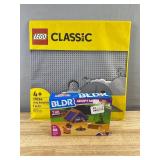 LEGO Gray Baseplate 11024 & BLDR Adopt Me Red Fox Build Set - Brand New *A