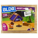 LEGO Gray Baseplate 11024 & BLDR Adopt Me Red Fox Build Set - Brand New *A