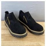 Women's Black Ankle Boots - Size 9 - Brand New