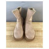 Fur-Lined Zip-Up Boots Women