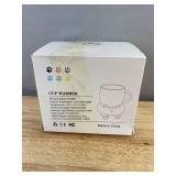 PUSEE Mug Warmer w/ Ceramic Mug, Black - Brand New