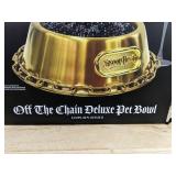 Snoop Dogg Off The Chain Deluxe Pet Bowl - Brand New *A
